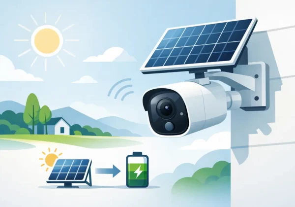 Sigurnosna kamera na solarno napajanje