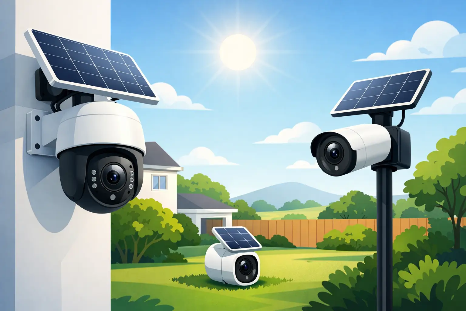 Najbolje solarne kamere za dvorište