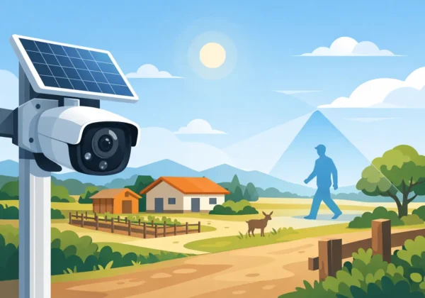 Recenzija solarne kamere za parcelu
