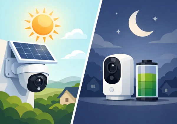 Solarna kamera ili baterijska: što odabrati?