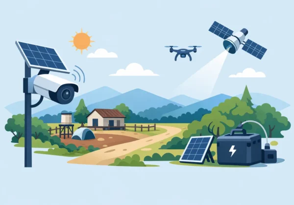 Video nadzor parcele bez električne mreže