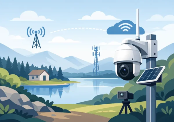 Kako radi 4G nadzorna kamera na udaljenoj lokaciji?