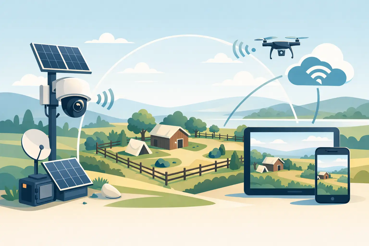 Vodič za video nadzor parcele bez infrastrukture