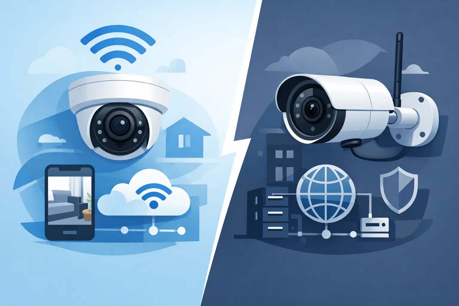 WiFi kamera ili IP kamera - što odabrati?