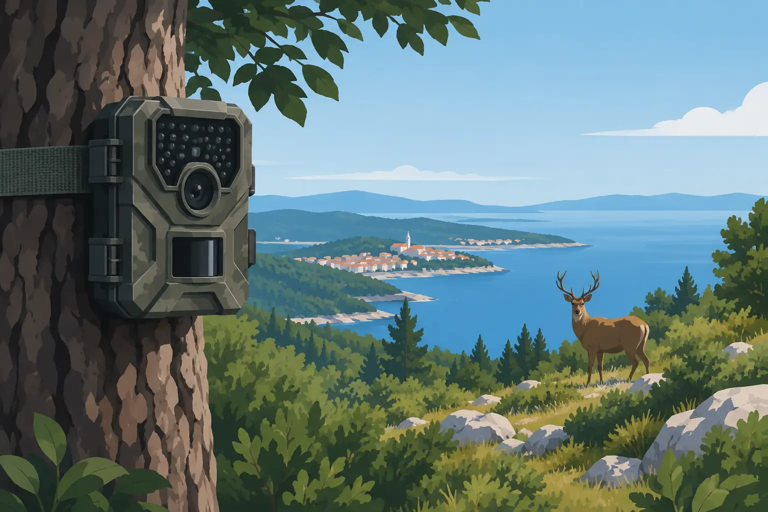 Trail kamera Hrvatska za siguran nadzor terena