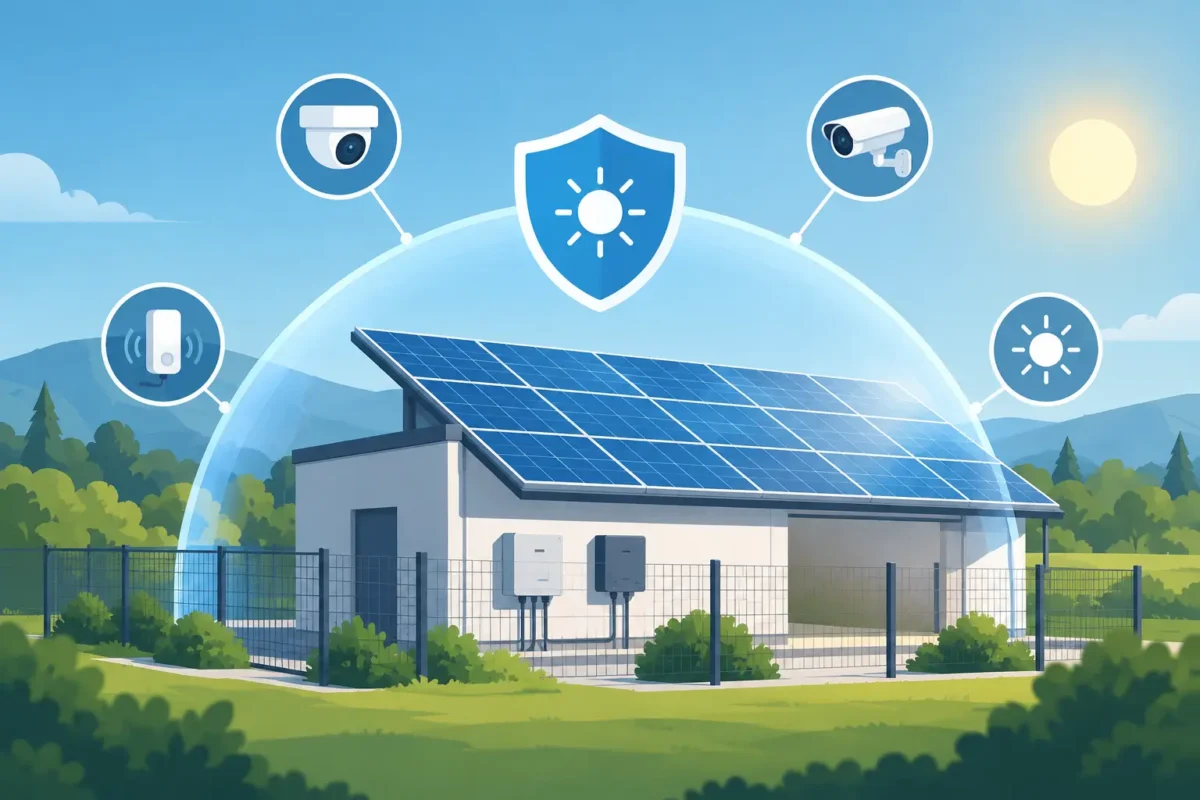 Zaštita solarne elektrane bez slijepih točaka