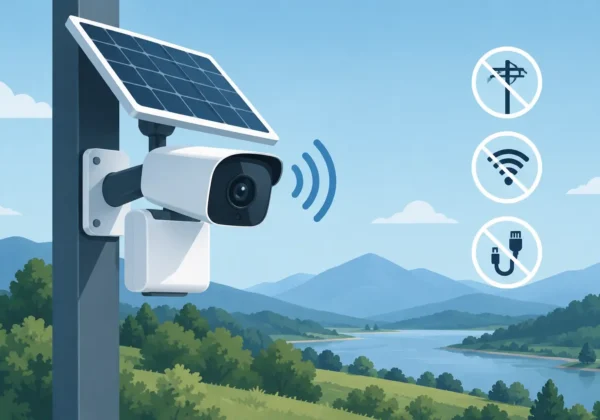Autonomne kamere za nadzor bez infrastrukture