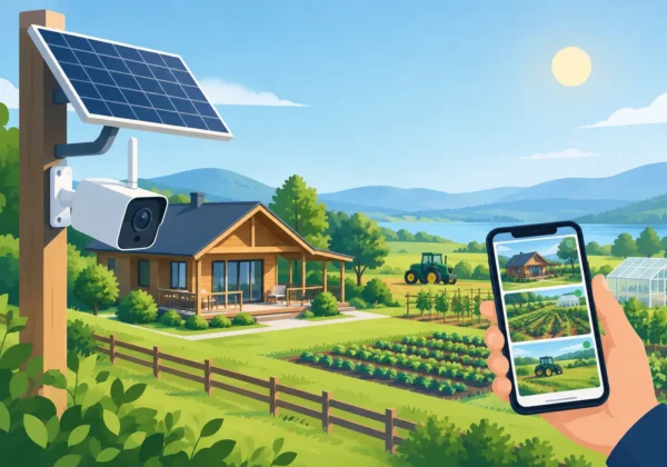 Solarni nadzor za vikendice, parcele i OPG-ove